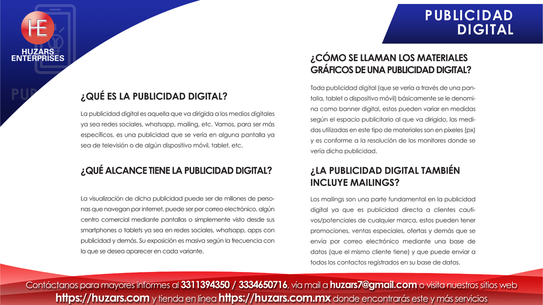10. Servicios y productos de Publicidad Digital