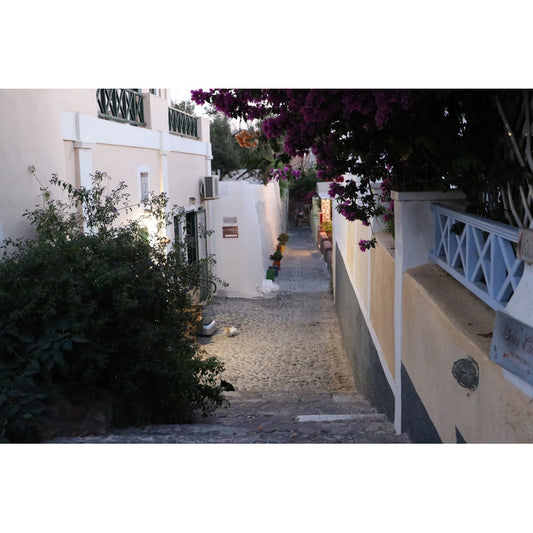 Alley-oia-santorini-greece Fotografia