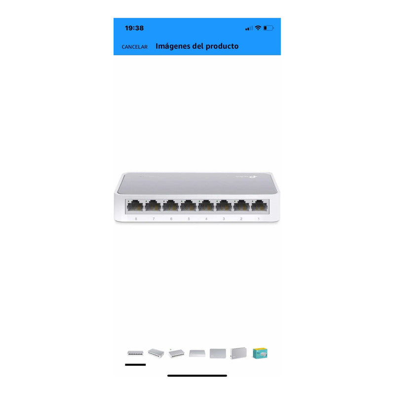 Switch De Tp Link De Cinco Y Ocho Puertos Automático Usado