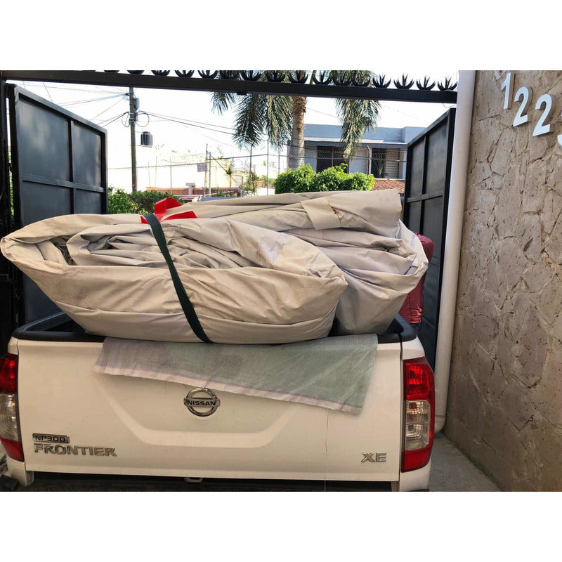Lona De Hilo De Fibra De Vidrio De 13 M Por 16 M Con Ojillos