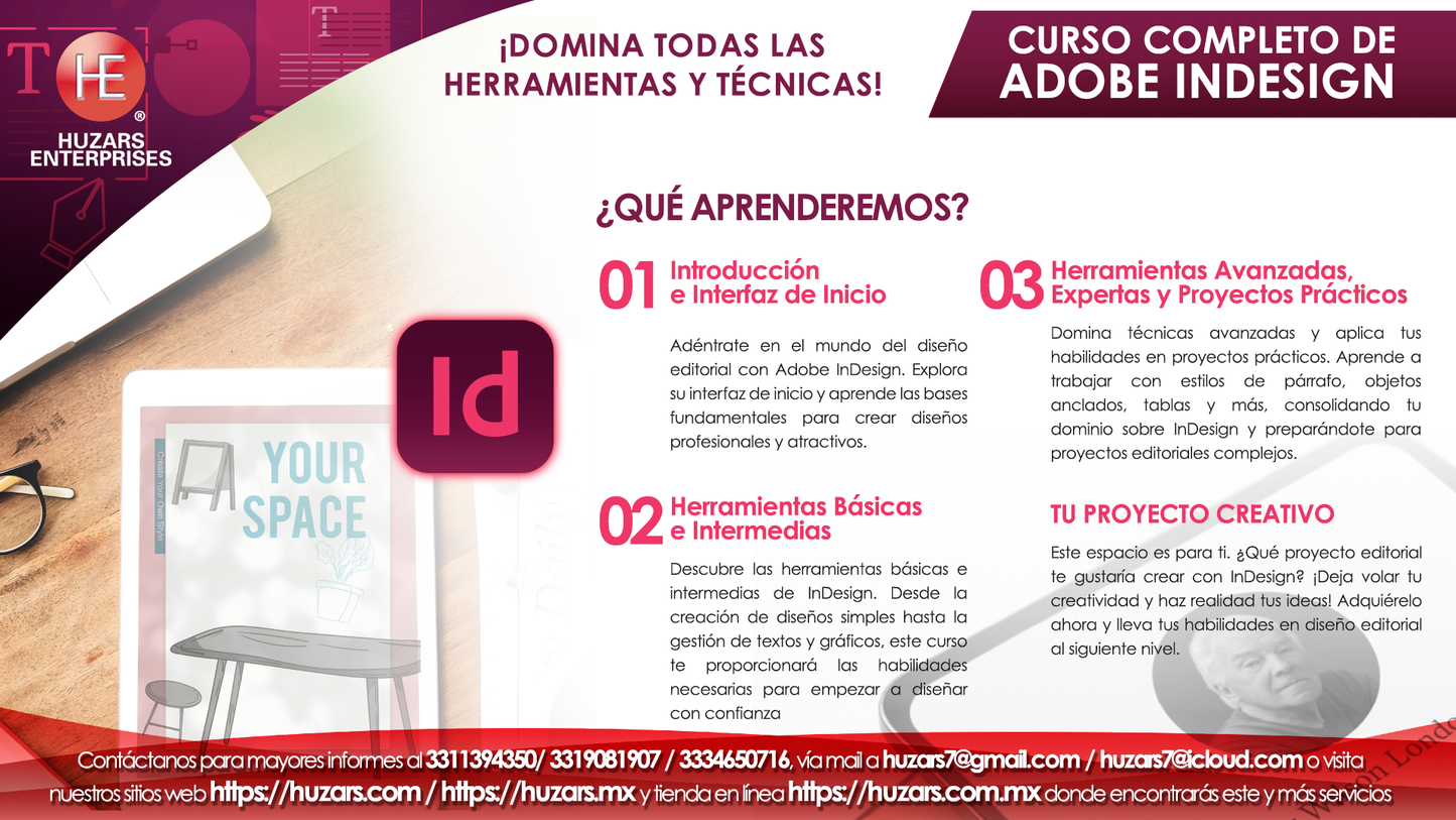 Curso Completo de InDesign Adobe