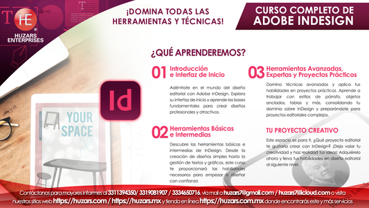 Curso Completo de InDesign Adobe