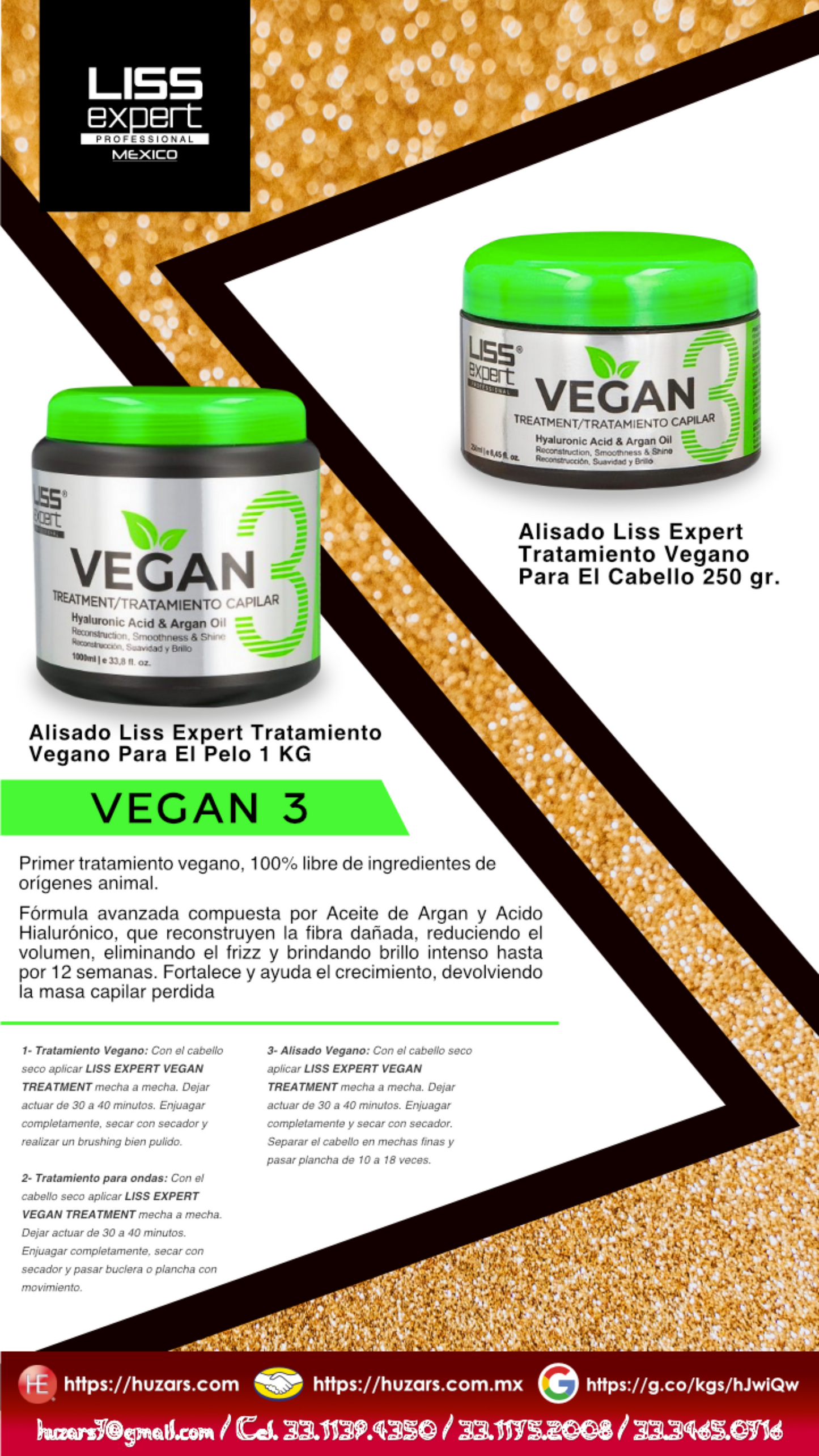 LISS EXPERT TRATAMIENTO DEL CABELLO PARA MUJERES Y HOMBRES